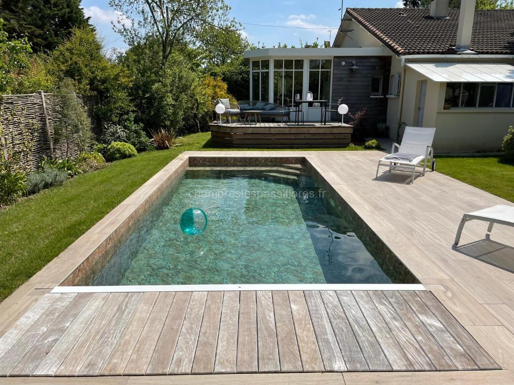 Photo de Maison familiale- jardin & piscine-600m plage
