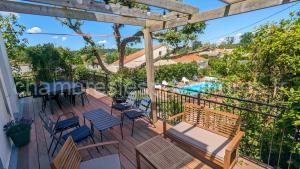 Maison 8/10 pers / piscine chauffée / St Palais sur Mer à Saint-Palais-sur-Mer